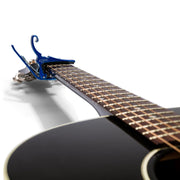 Kyser - Capo pour guitare acoustique Kyser à changement rapide - Bleu - KG6UA