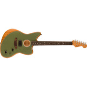 Fender - Acoustasonic® Player Jazzmaster - Touche en palissandre - Antique Olive 097-2233-176