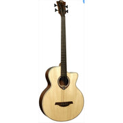 Lag - Tramontane 177 Jumbo Acoustic / Electric Bass, Gloss T177BCE