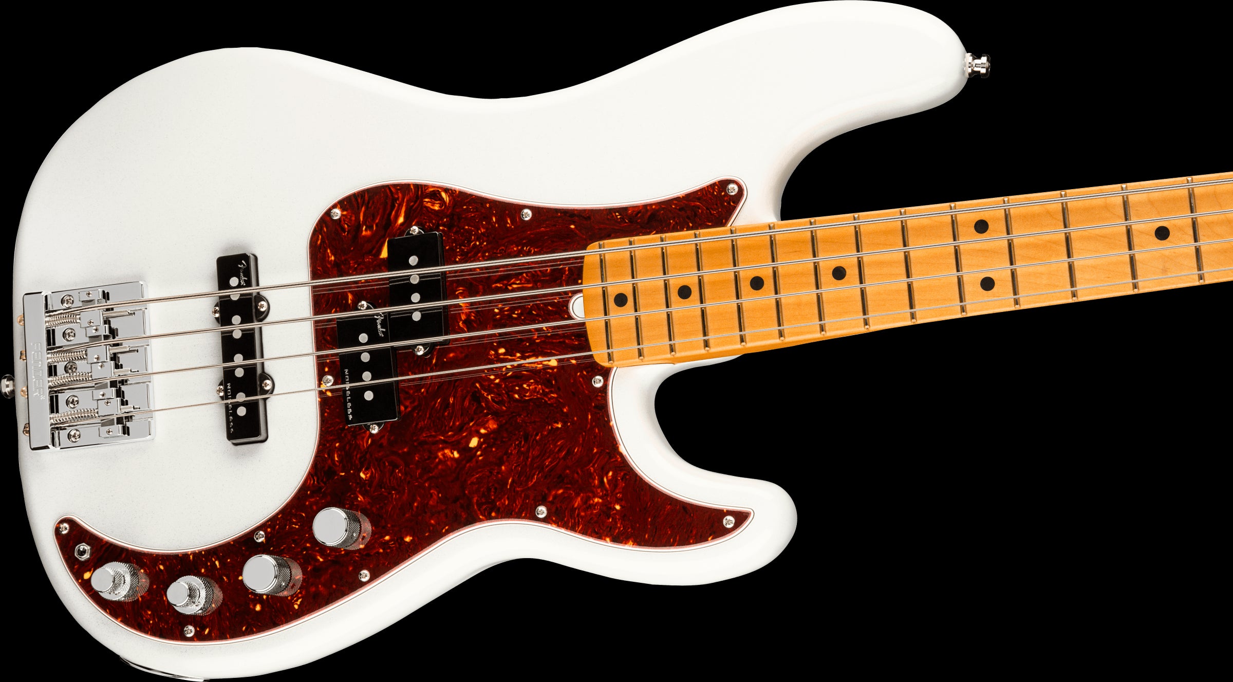 Fender - American Ultra Precision Bass® Arctic Pearl 019-9012-781