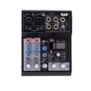 CAD - MXU4-FX 4 channel mixer with USB interface and digital effects