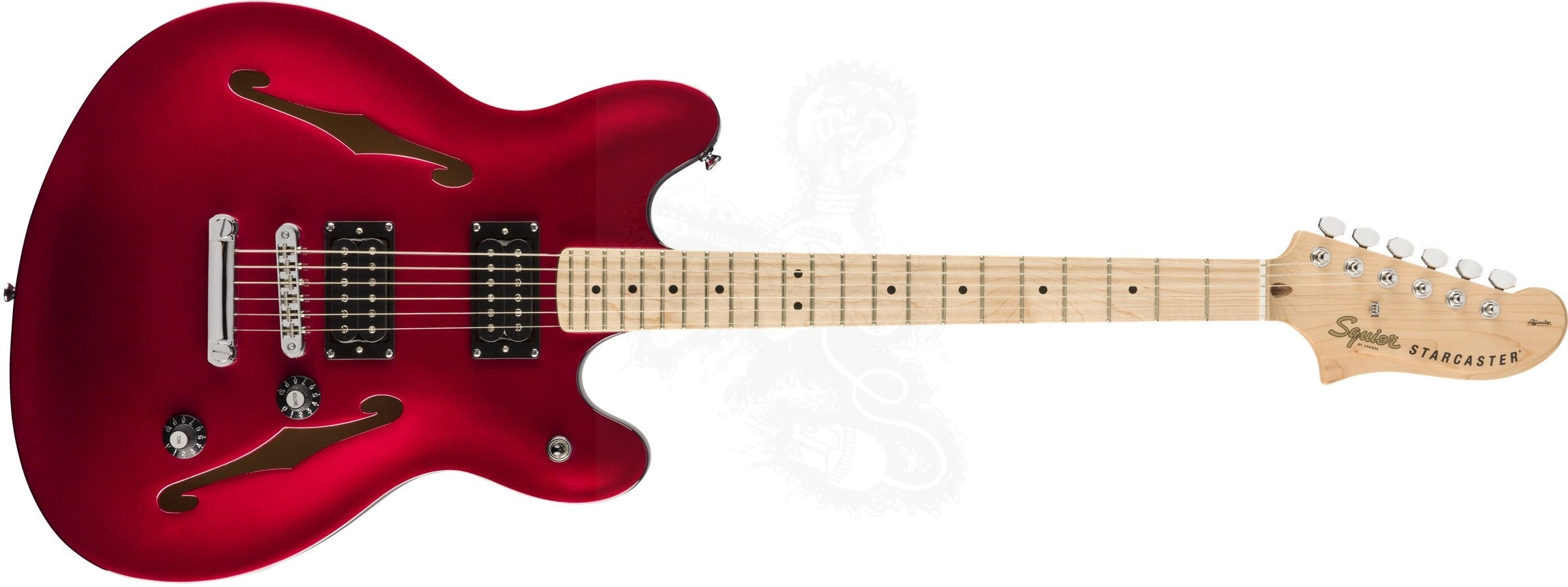 Squier - Affinity Series™ Starcaster® Maple Fingerboard Candy Apple Red  0370590509