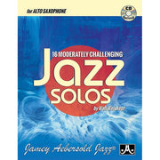 Walt Weiskopf - 16 Moderately Challenging Jazz Solos - Alto Sax