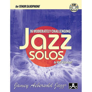 Walt Weiskopf - 16 Moderately Challenging Jazz Solos - Tenor Sax
