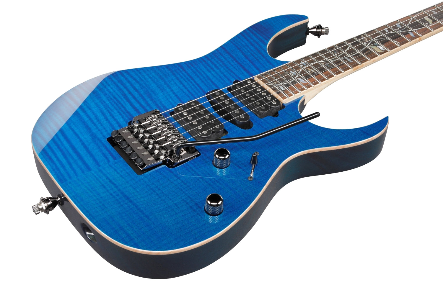 Ibanez - RG j.custom 6str Electric Guitar w/Case - Royal Blue Sapphire –  Steve's Music Store