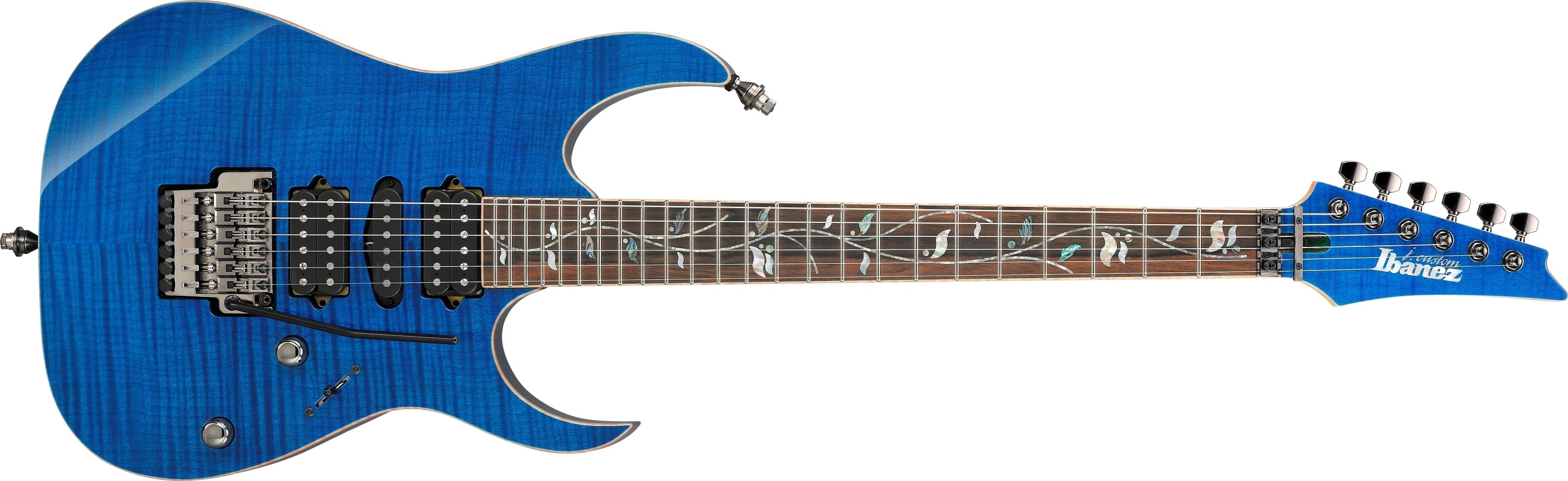 Ibanez - RG j.custom 6str Electric Guitar w/Case - Royal Blue Sapphire –  Steve's Music Store