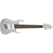 Ibanez - RGD Axe Desing Lab Multi-scale 8str Electric Guitar - Classic Silver Matte - RGDMS8CSM