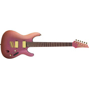 Ibanez - S Axe Design Lab Multi-scale 6str Electric Guitar - Rose Gold Chameleon - SML721RGC