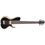 Ibanez - BTB Bass Workshop 6str Electric Bass  - Weathered Black Low Gloss - BTB866SCWKL