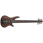Ibanez - SR Premium 6str Electric Bass w/Bag  - Dual Mocha Burst Flat - SR1356BDUF