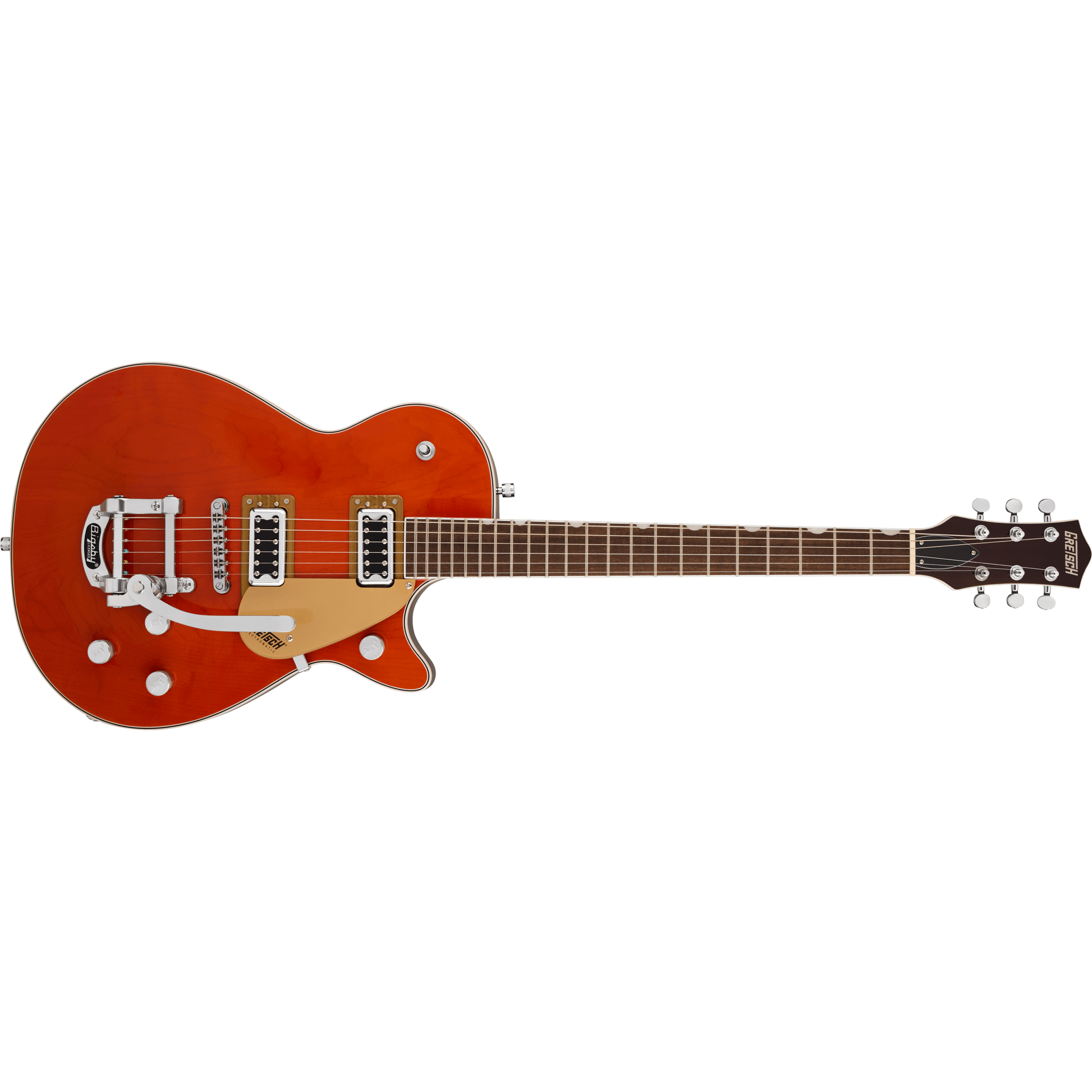 Gretsch - G5230T Electromatic® Jet™ FT Single-Cut with Bigsby®, Laurel Fingerboard, Orange Stain - 250-7210-512