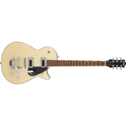 Gretsch - G5230T Electromatic® Jet™ FT Single-Cut with Bigsby®, Laurel Fingerboard, Two-Tone Vintage White/ London Grey - 250-7210-572