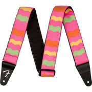 Fender - Courroie tissée MonoNeon - rose néon - 2 pouces 099-0623-070