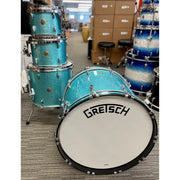 Gretsch - Broadkaster Series 4-Piece Shell Kit Turquoise Sparkle