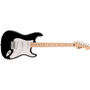 Squier - Squier Sonic™ Stratocaster® - Maple Fingerboard - White Pickguard - Black 037-3152-506