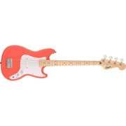 Squier - Squier Sonic™ Bronco™ Bass - Maple Fingerboard - White Pickguard - Tahitian Coral 037-3802-511