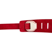 Fender - John 5 Leather Strap - White and Red 099-0650-109