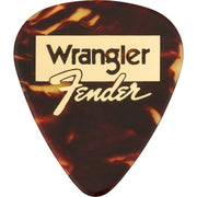 Fender - Fender® and Wrangler® Picks - 351 Shape - Tortoiseshell - (8) 198-0351-040