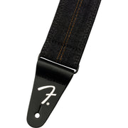 Fender - Fender® x Wrangler® Courroie en denim - maille noire lavée 099-0638-004