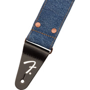 Fender - Fender® x Wrangler® Riveted Denim Strap - Indigo 099-0638-003