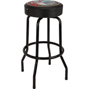 Fender - Fender® Guitars & Amps Pick Pouch Barstool - Black/Black - 30" 919-2022-015