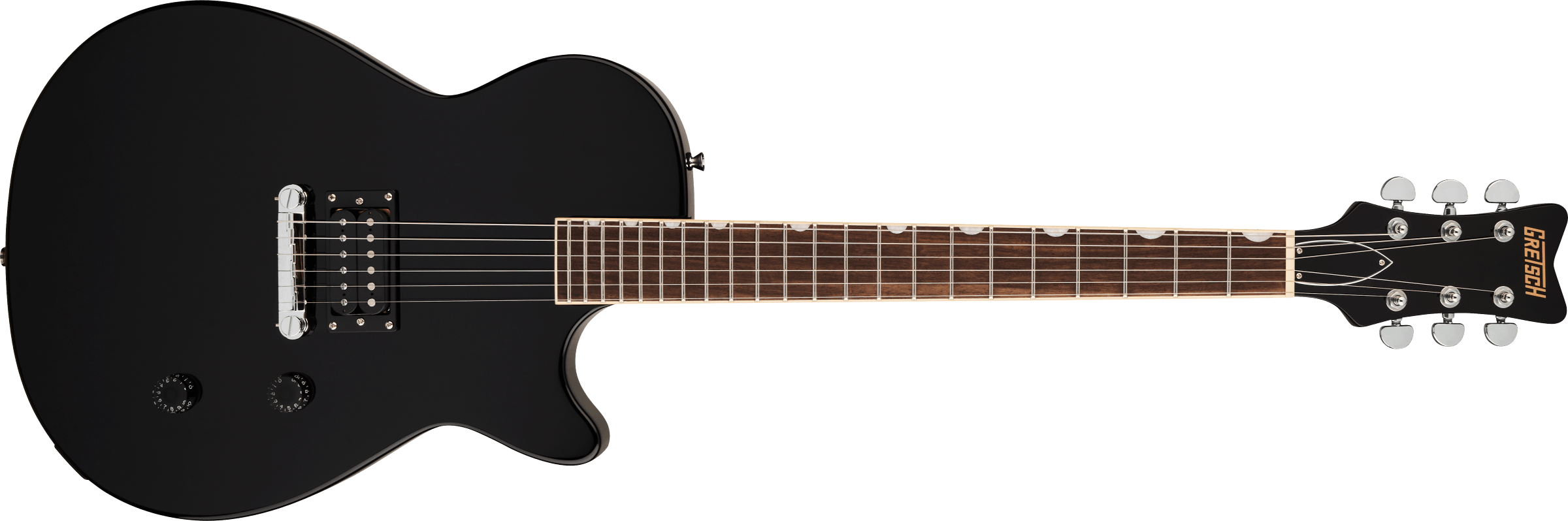Gretsch - Streamliner™ Jet™ Club 1 Pickup, Laurel Fingerboard, Jet Black - 281-4101-506
