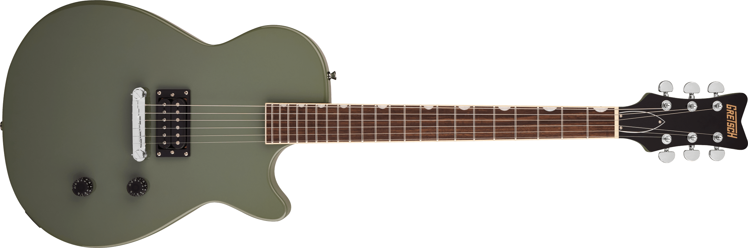 Gretsch - Streamliner™ Jet™ Club 1 Pickup, Laurel Fingerboard, Olive Drab - 281-4101-590