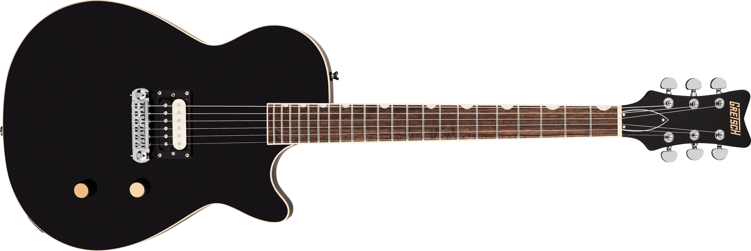 Gretsch - Streamliner™ Jet™ 1 Pickup, Laurel Fingerboard, Jet Black - 281-4103-506