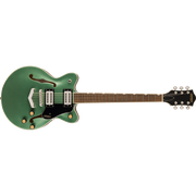 Gretsch - G2655 Streamliner™ Center Block Jr. Double-Cut avec V-Stoptail - Touche Laurel - Steel Olive - 281-7100-530