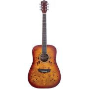 Washburn - Deep Forest Burl D  -  Amber Fade - DFBDA