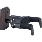 Hercules Stands - GSP38WBW+ Auto Grip System (AGS) Guitar Hanger - Dark Wood Base - Short Arm