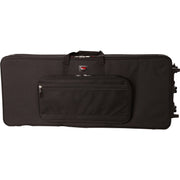 Gator - Slim Line 88-Note Lightweight 54 x 15 x 6 Inches Keyboard Case on Wheels  - GK-88-SLIM