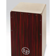 LP (Latin Percussion) - Woodshop Cajon with Red Blur Soundboard  - LP1491RB