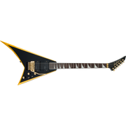 Jackson - X Series Rhoads RRX24 - Touche en laurier - Noir avec biseaux jaunes - 291-3636-598
