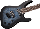 Jackson - X Series Soloist™ Arch Top SLATX7Q MS - Laurel Fingerboard - Multi-Scale - Transparent Blue Burst - 291-9914-586