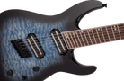 Jackson - X Series Soloist™ Arch Top SLATX7Q MS - Laurel Fingerboard - Multi-Scale - Transparent Blue Burst - 291-9914-586