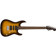 Charvel - MJ DK24 HSH 2PT W Mahogany with Flame Maple - Wenge Fingerboard - Antique Burst - 292-9814-887