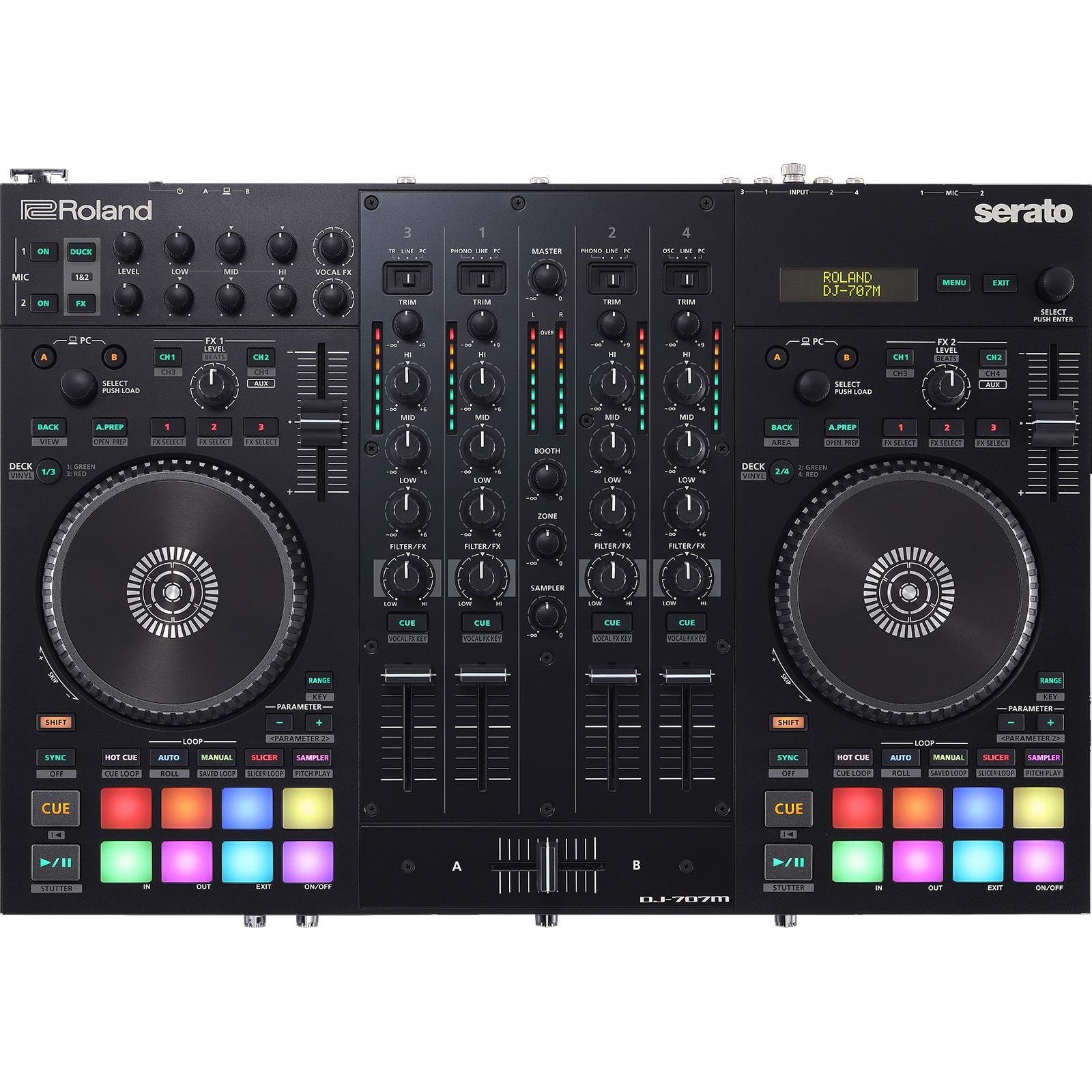 Roland - DJ-707M DJ Controller – Steve's Music Store