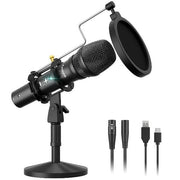 Maono - USB / XLR Cardioid Dynamic Broadcast Microphone  - AUHD300T
