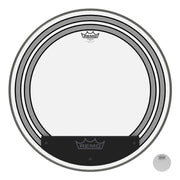 Remo - PW-1324-00 Powersonic® Clear Drumhead, 24" | PW-1324-00