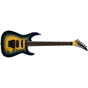 Jackson - Pro Plus Series Soloist™ SLA3Q -  Ebony Fingerboard -  Amber Blue Burst  - 291-4327-586
