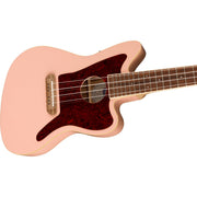 Fender - Fullerton Jazzmaster® Uke -  Walnut Fingerboard -  Tortoiseshell Pickguard -  Shell Pink  - 097-0533-556