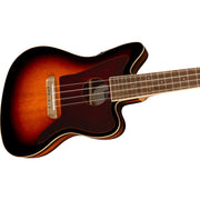 Fender - Fullerton Jazzmaster® Uke -  Walnut Fingerboard -  Tortoiseshell Pickguard -  3-Color Sunburst  - 097-0533-500