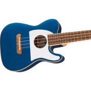 Fender - Fullerton Tele® Uke -  Walnut Fingerboard -  White Pickguard -  Lake Placid Blue  - 097-0513-502
