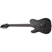 Schecter - PT-7 Black Ops Guitare électrique 7 cordes pour gaucher - Noir satiné à pores ouverts - 624-SHC