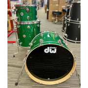 DW Drums - Collector's Series 3-Piece Shell Kit Green Glass