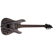 Schecter - C-1 Standard Electric Guitar, Black Fade Burst Burl - 3950-SHC