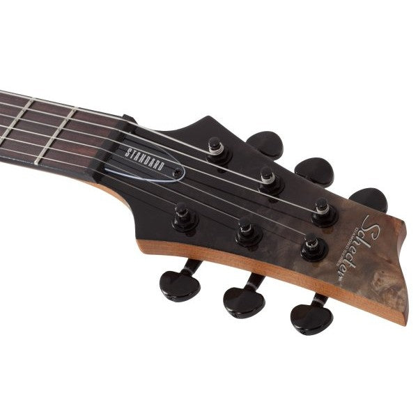 Schecter - C-1 Standard Electric Guitar, Charcoal Satin - 3951-SHC
