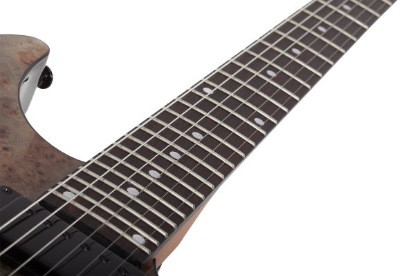 Schecter - C-1 Standard Electric Guitar, Charcoal Satin - 3951-SHC