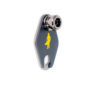 MusicNomad - Acousti-Lok Strap Lock Adapter for Taylor® Guitars with a 9-Volt Expression System® Battery Box  - MN272